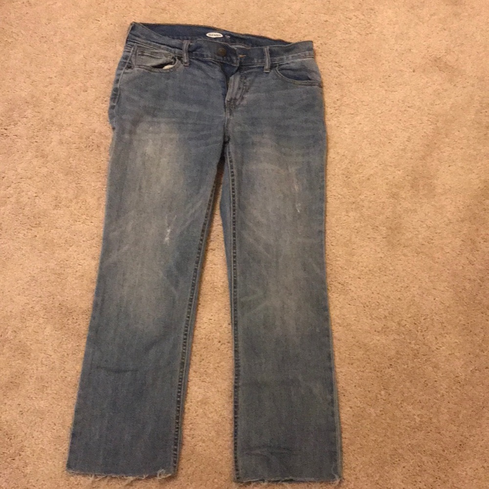 Cropped jeans